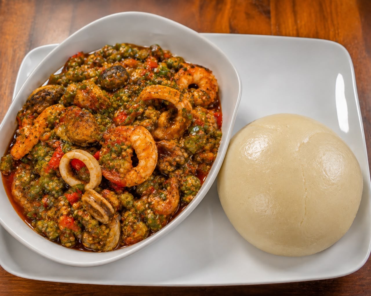 Sea Food Okro